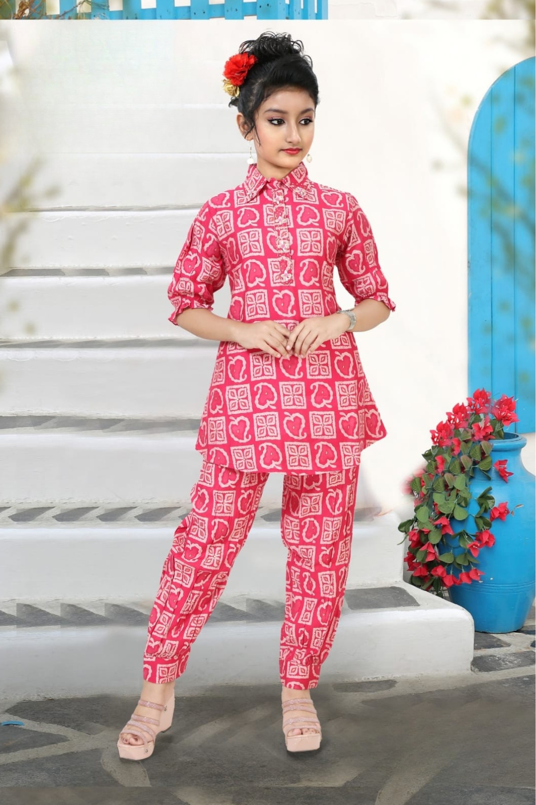 Candy Bloom Ethnic Set
