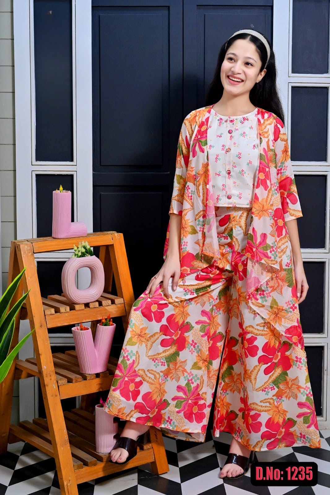 Tropical Bloom Printed Co-Ord Set